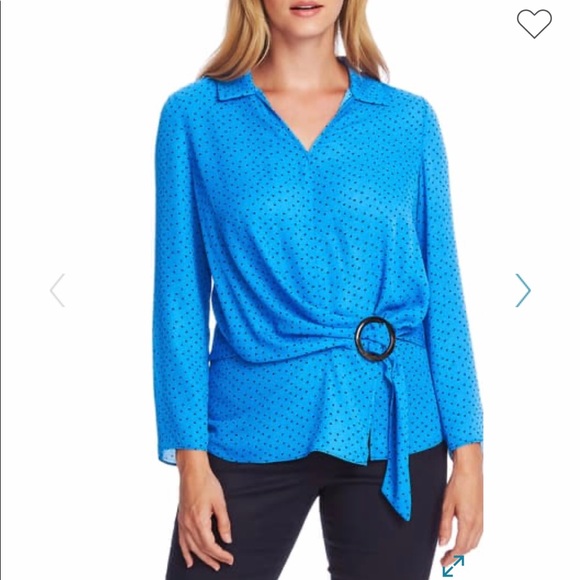 Vince Camuto Tops - Vince Camuto Long Sleeve Belted Top - Size: S